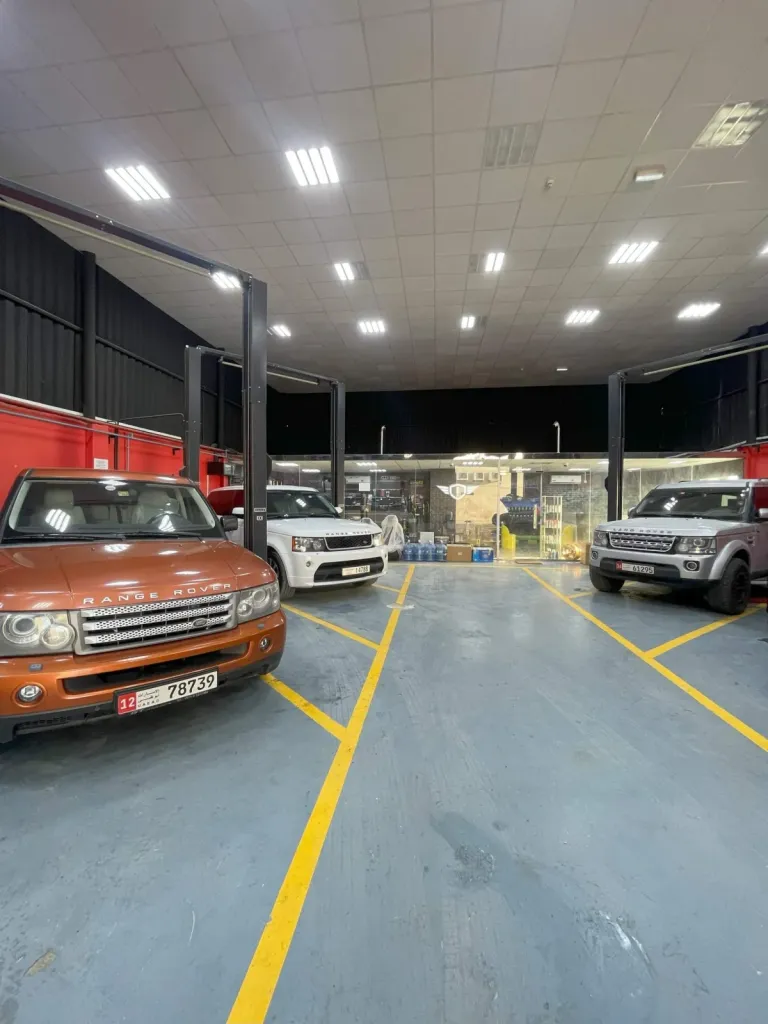 Inside our Mussaffah workshop